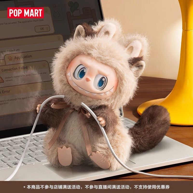 POP MART THE MONSTERS “Meow Turn Cat” Series Vinyl Plush Pendant Blind Box