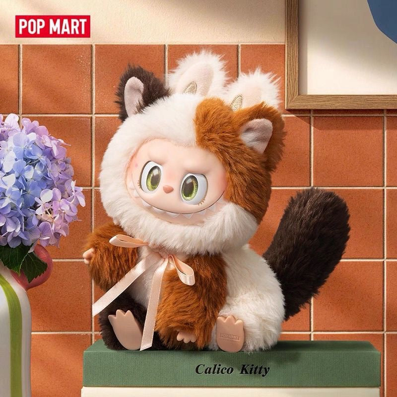 POP MART THE MONSTERS “Meow Turn Cat” Series Vinyl Plush Pendant Blind Box