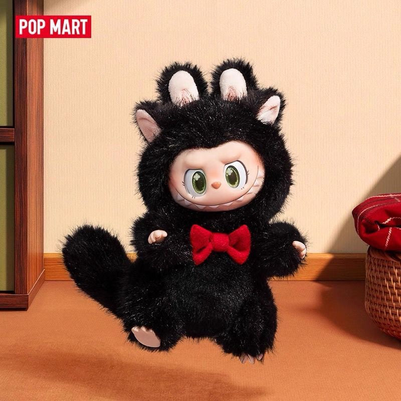 POP MART THE MONSTERS “Meow Turn Cat” Series Vinyl Plush Pendant Blind Box
