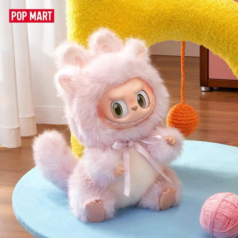 POP MART THE MONSTERS “Meow Turn Cat” Series Vinyl Plush Pendant Blind Box