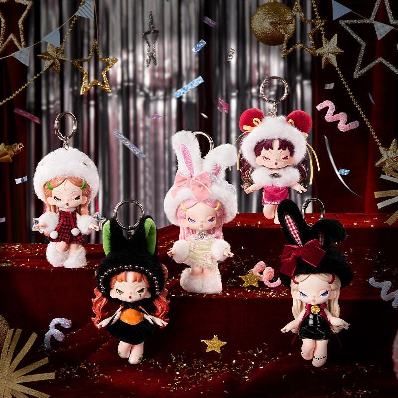 DODO NAMI Cheers Day Series Blind Box – 4 Regular + 1 Hidden Edition Collectible Figures