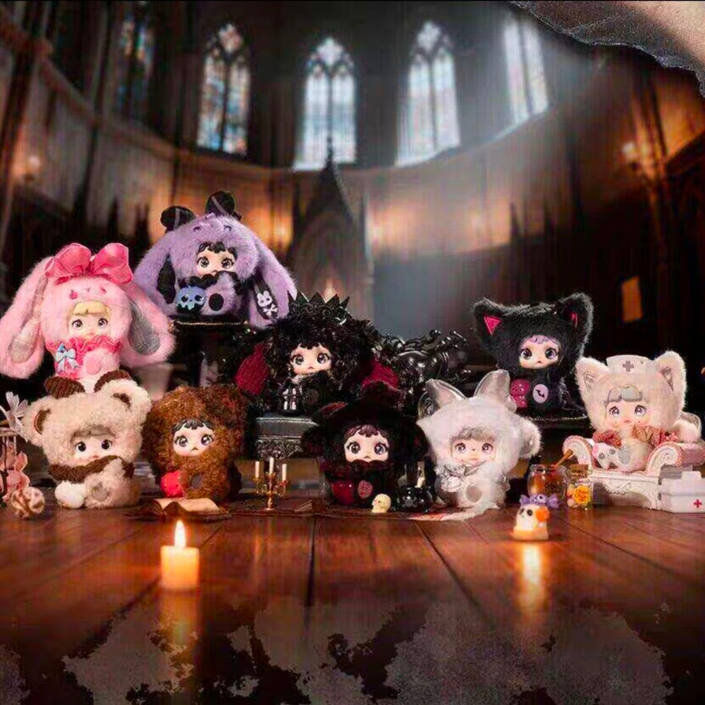Nommi X Heymi "The Entwined Fate" Plush Blind Box Series – 8 Regular + 1 Hidden Edition Collectible Dolls