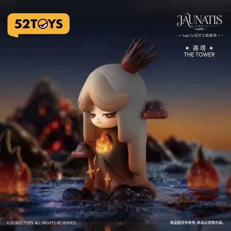 52TOYS Laplly "The Infinite Beginning" Series Blind Box – 6 Regular + 1 Hidden Edition Collectible Figures