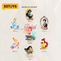 52TOYS Disney Princess Art Gallery Series Blind Box – 6 Regular + 1 Hidden Edition Collectible Figures