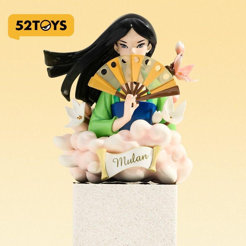 52TOYS Disney Princess Art Gallery Series Blind Box – 6 Regular + 1 Hidden Edition Collectible Figures
