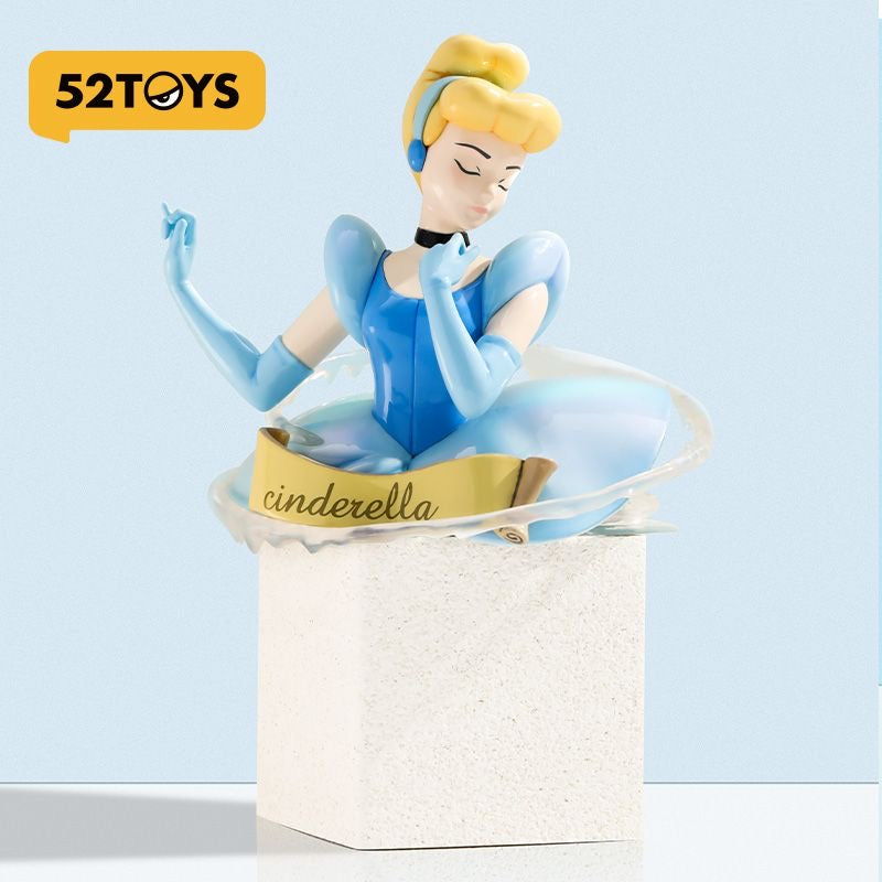 52TOYS Disney Princess Art Gallery Series Blind Box – 6 Regular + 1 Hidden Edition Collectible Figures