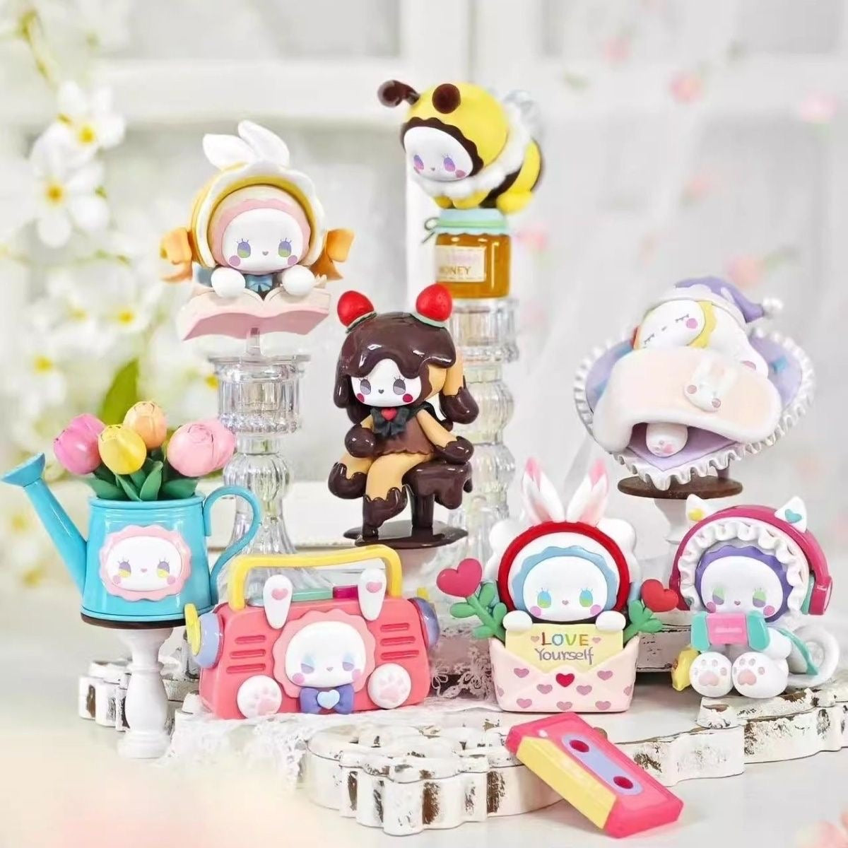 EMMA Secret Forest "Love Dopamine" Series Blind Box – 8 Regular + 2 Hidden Edition Collectible Figures