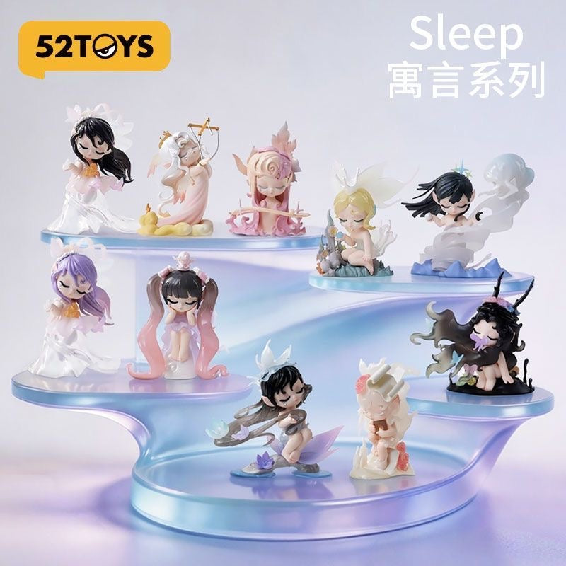 52TOYS Sleep "Fable Series" Blind Box – 8 Regular + 2 Hidden Edition Collectible Figures