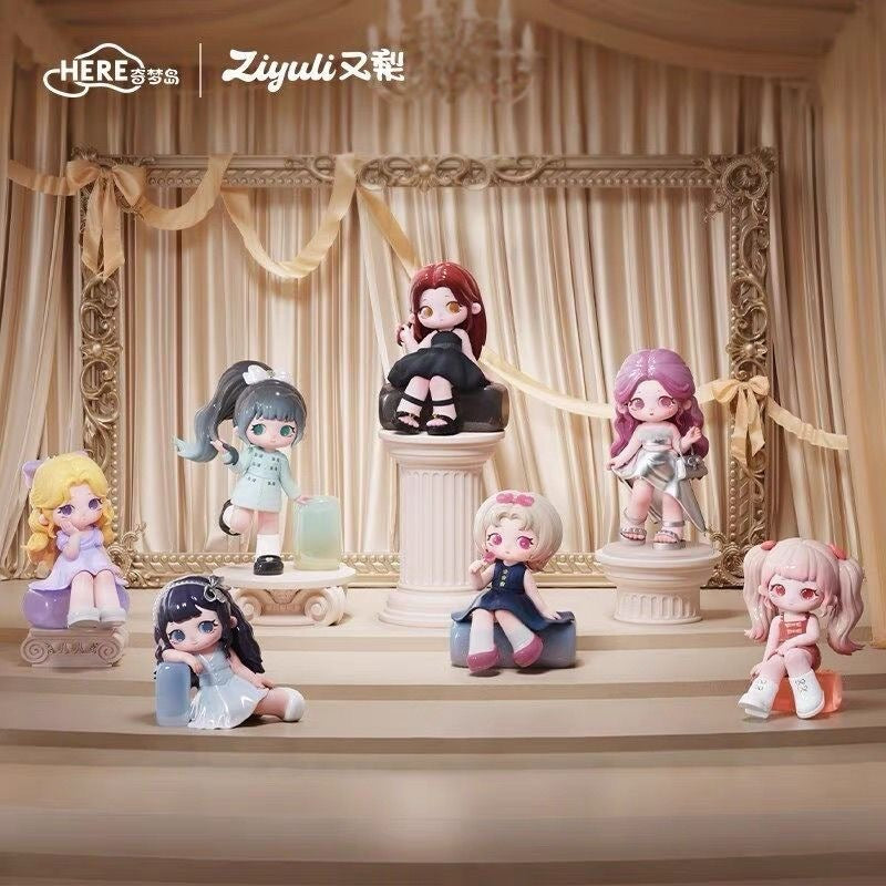 ZIYULI "Lixiang Wardrobe" Series Blind Box – 6 Regular + 1 Hidden Edition Collectible Figures