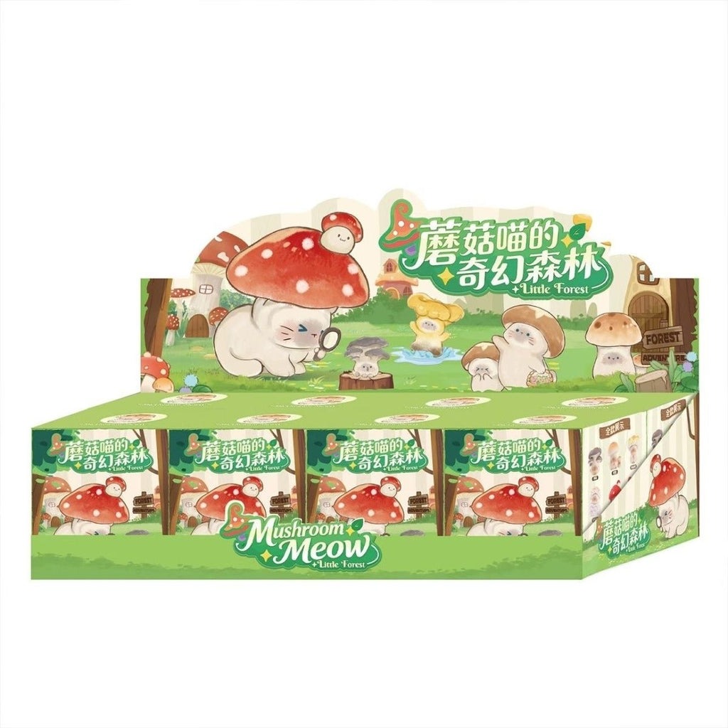 Mushroom Cat Fantasy Forest Series Blind Box – Collectible Figurines