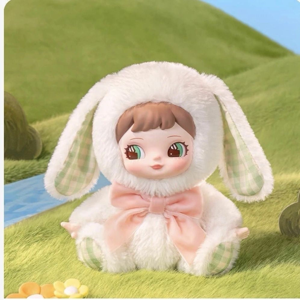 Rolife Charline Forest Hide-and-Seek Series Plush Blind Box – 6 Regular + 1 Hidden Edition Collectible Plush Keychains