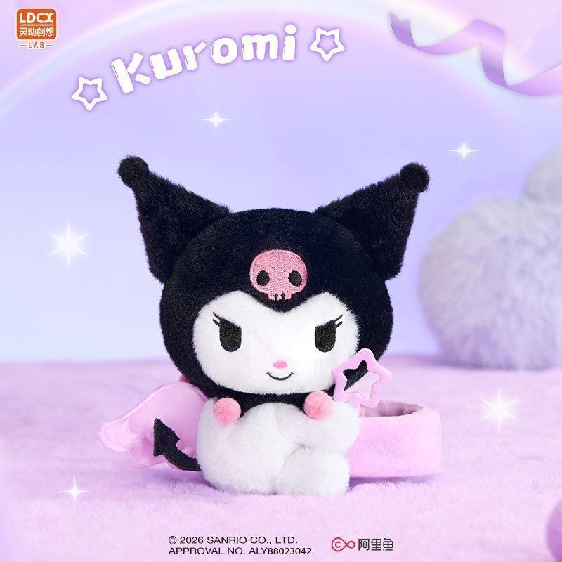 Lingdong Chuangxiang Sanrio Family Hugugu Series Plush Blind Box – 6 Regular + 1 Hidden Edition Collectible Plush Figures