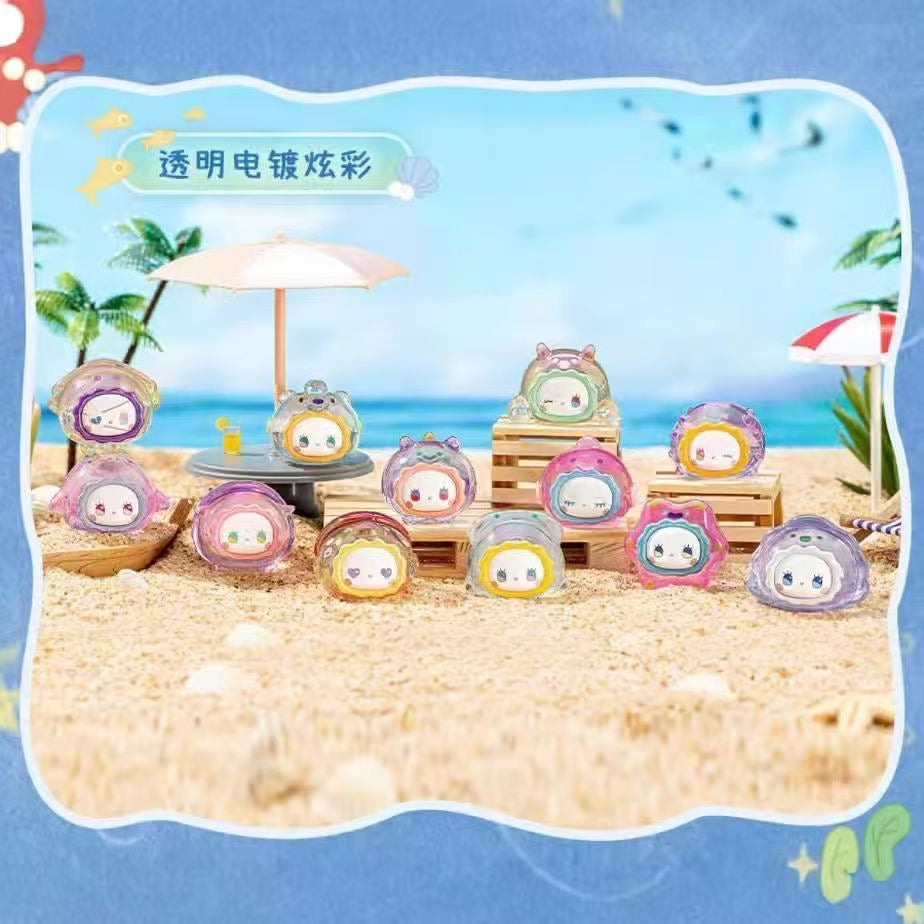 EMMA Secret Forest Ocean Bubbles Series Blind Box – 6 Regular + 1 Hidden Edition Collectible Figures
