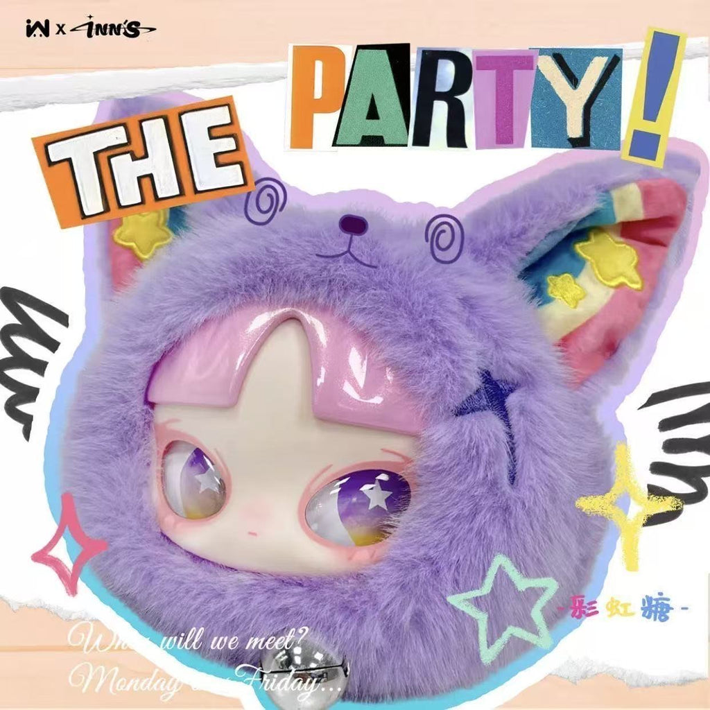 Inn's 7 days party Series Blind Box – 6 Regular + 1 Hidden Edition Collectible Plushy