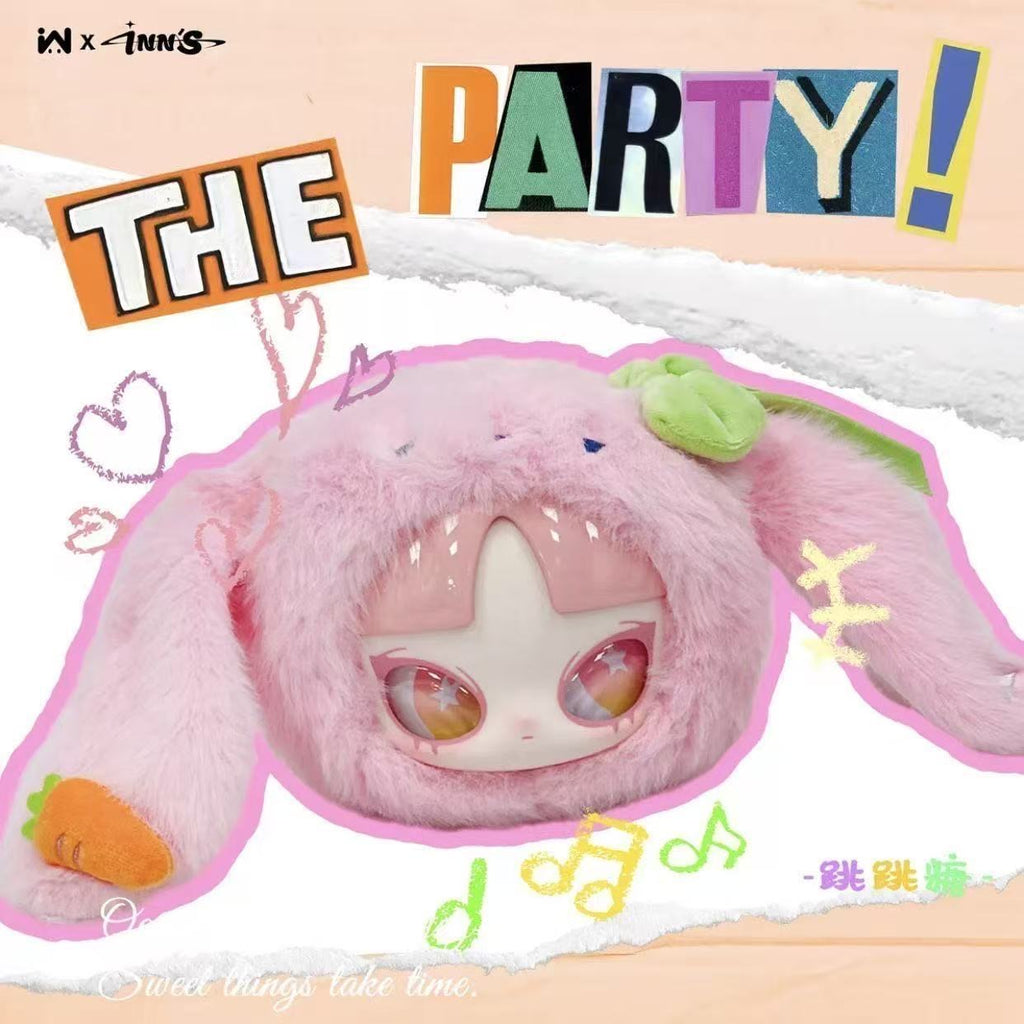 Inn's 7 days party Series Blind Box – 6 Regular + 1 Hidden Edition Collectible Plushy