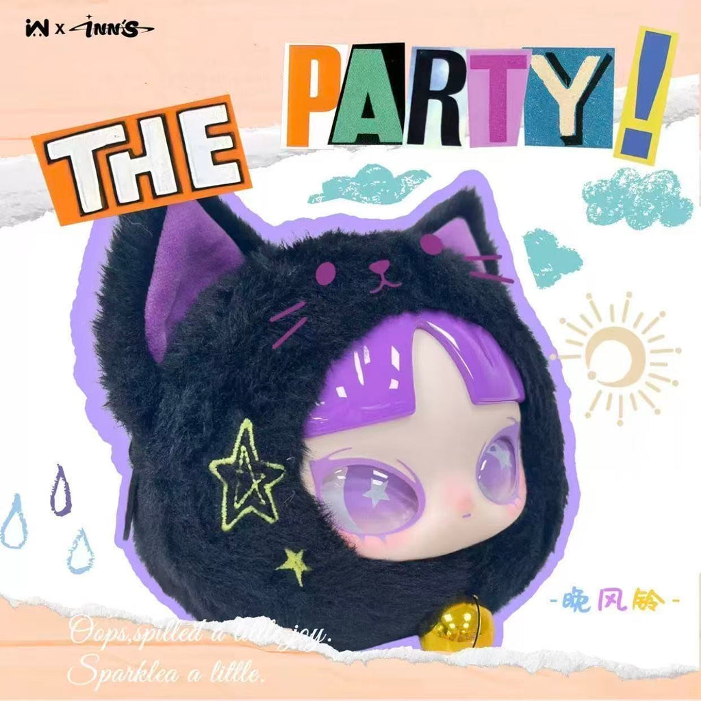 Inn's 7 days party Series Blind Box – 6 Regular + 1 Hidden Edition Collectible Plushy
