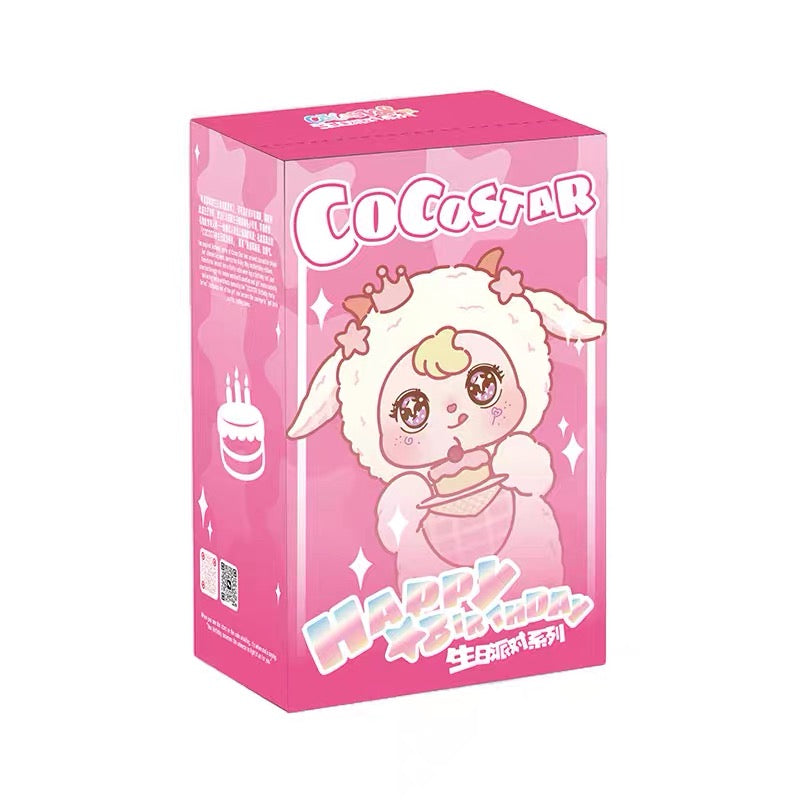 POPJOY Coco star "Birthday Party" Series Blind Box – 6 Regular + 1 Hidden Edition Collectible Figures
