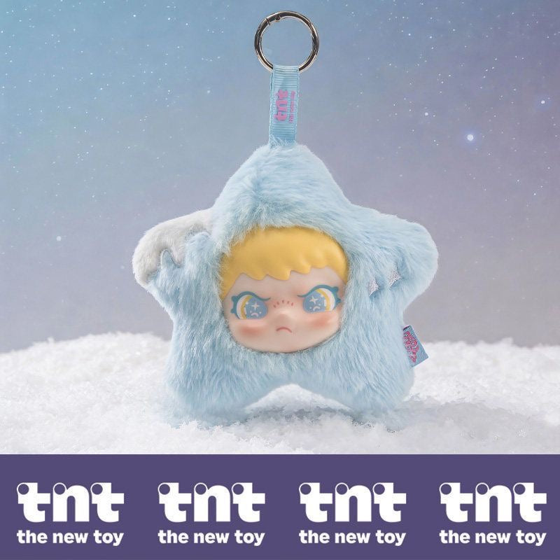 TNTSPACE DORA "Moonlight Star Trail" Vinyl Plush Pendant Blind Box – 6 Regular + 1 Hidden Edition Collectible Keychain Figures