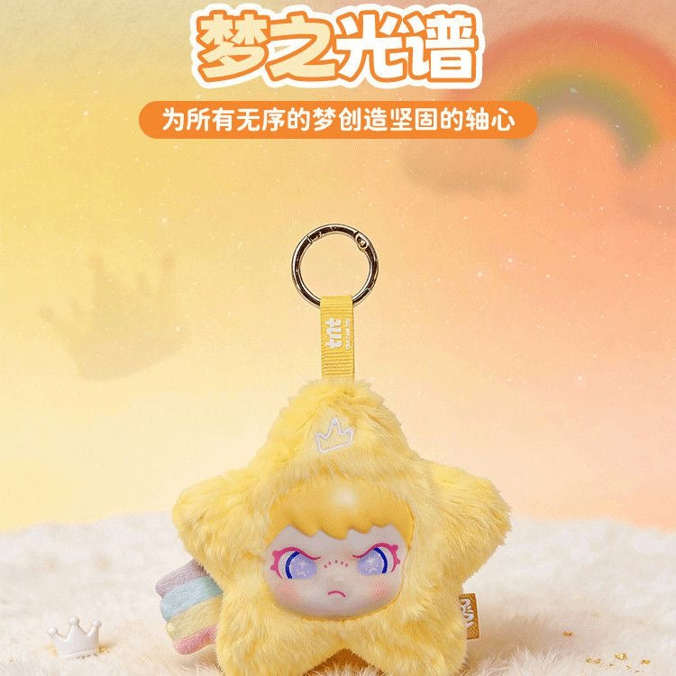 TNTSPACE DORA "Moonlight Star Trail" Vinyl Plush Pendant Blind Box – 6 Regular + 1 Hidden Edition Collectible Keychain Figures
