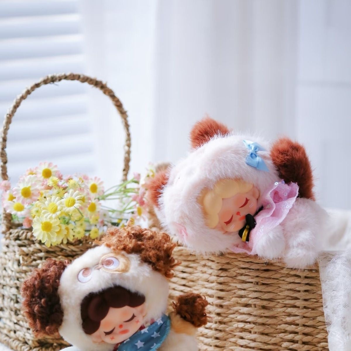 DODO SUGAR Wendy "Fluffy Pasture" Series Plush Blind Box – 6 Regular + 1 Hidden Edition Collectible Plush Figures