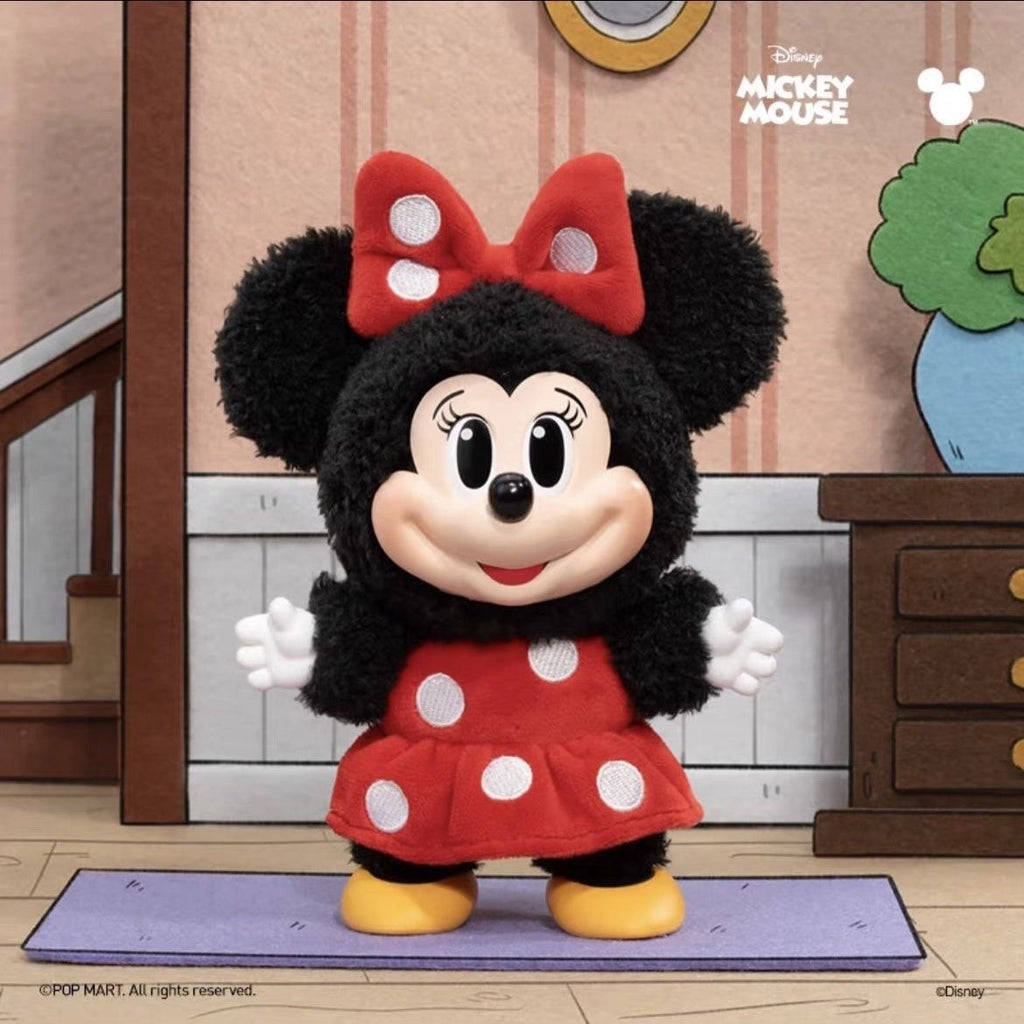 POP MART Disney Mickey Family "Cute Together" Keychain Series Blind Box – 8 Regular + 1 Hidden Edition Collectible Keychain Figures