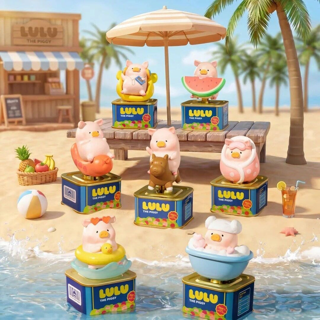 TOYZEROPLUS Lulu the Piggy "Holiday Series" Blind Box – 6 Regular + 1 Hidden Edition Collectible Figures