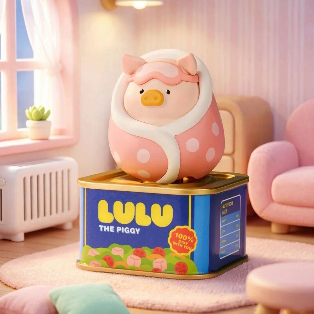 TOYZEROPLUS Lulu the Piggy "Holiday Series" Blind Box – 6 Regular + 1 Hidden Edition Collectible Figures
