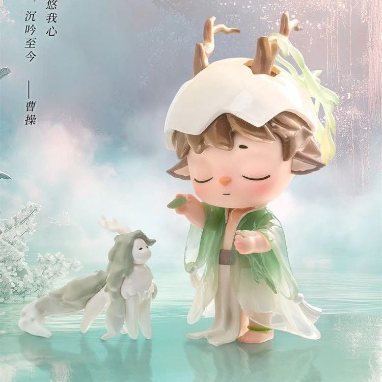 Heyone MIMI New Chinese Style "Fenghua Lu" Series Blind Box – 10 Regular + 1 Hidden Edition Collectible Figures