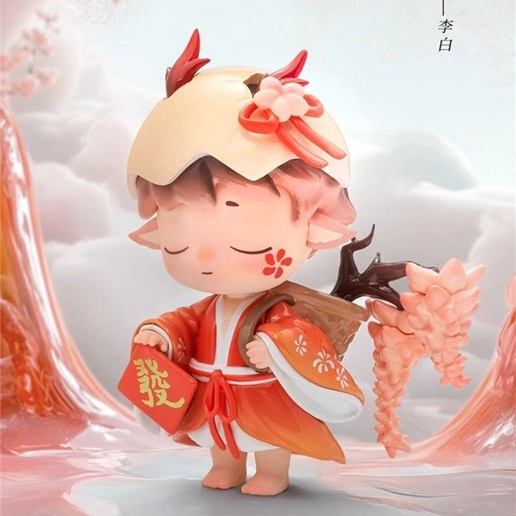 Heyone MIMI New Chinese Style "Fenghua Lu" Series Blind Box – 10 Regular + 1 Hidden Edition Collectible Figures