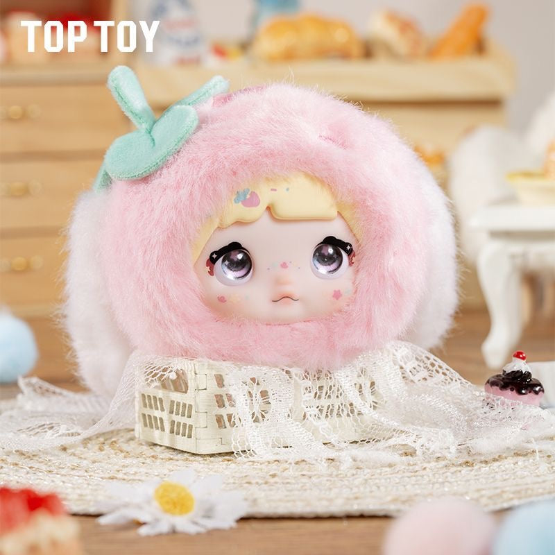 Nommi "100% Sweetness" Series Plush Blind Box – 9 Regular + 1 Hidden Edition Collectible Keychain Figures