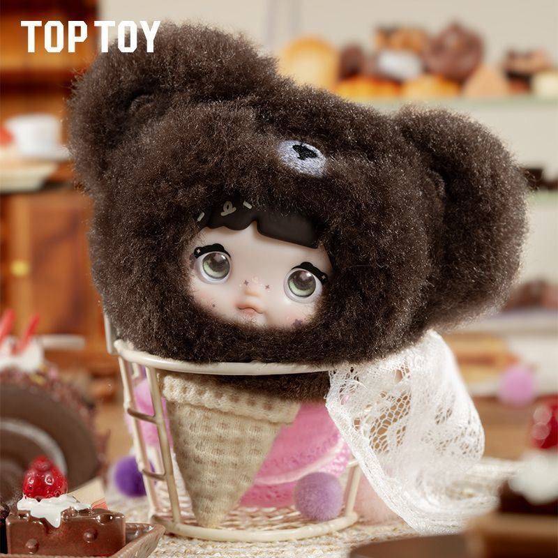 Nommi "100% Sweetness" Series Plush Blind Box – 9 Regular + 1 Hidden Edition Collectible Keychain Figures