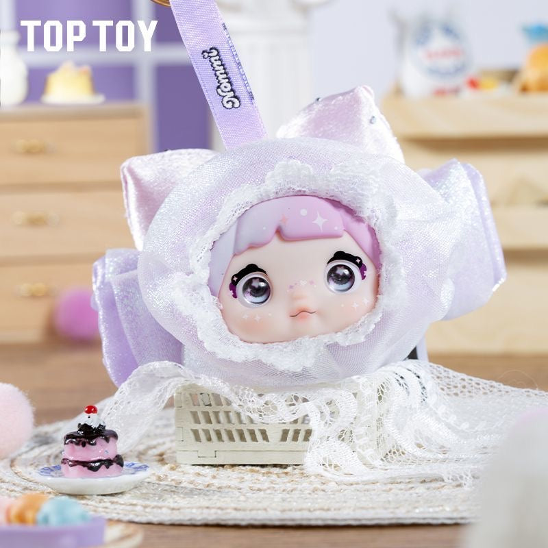 Nommi "100% Sweetness" Series Plush Blind Box – 9 Regular + 1 Hidden Edition Collectible Keychain Figures