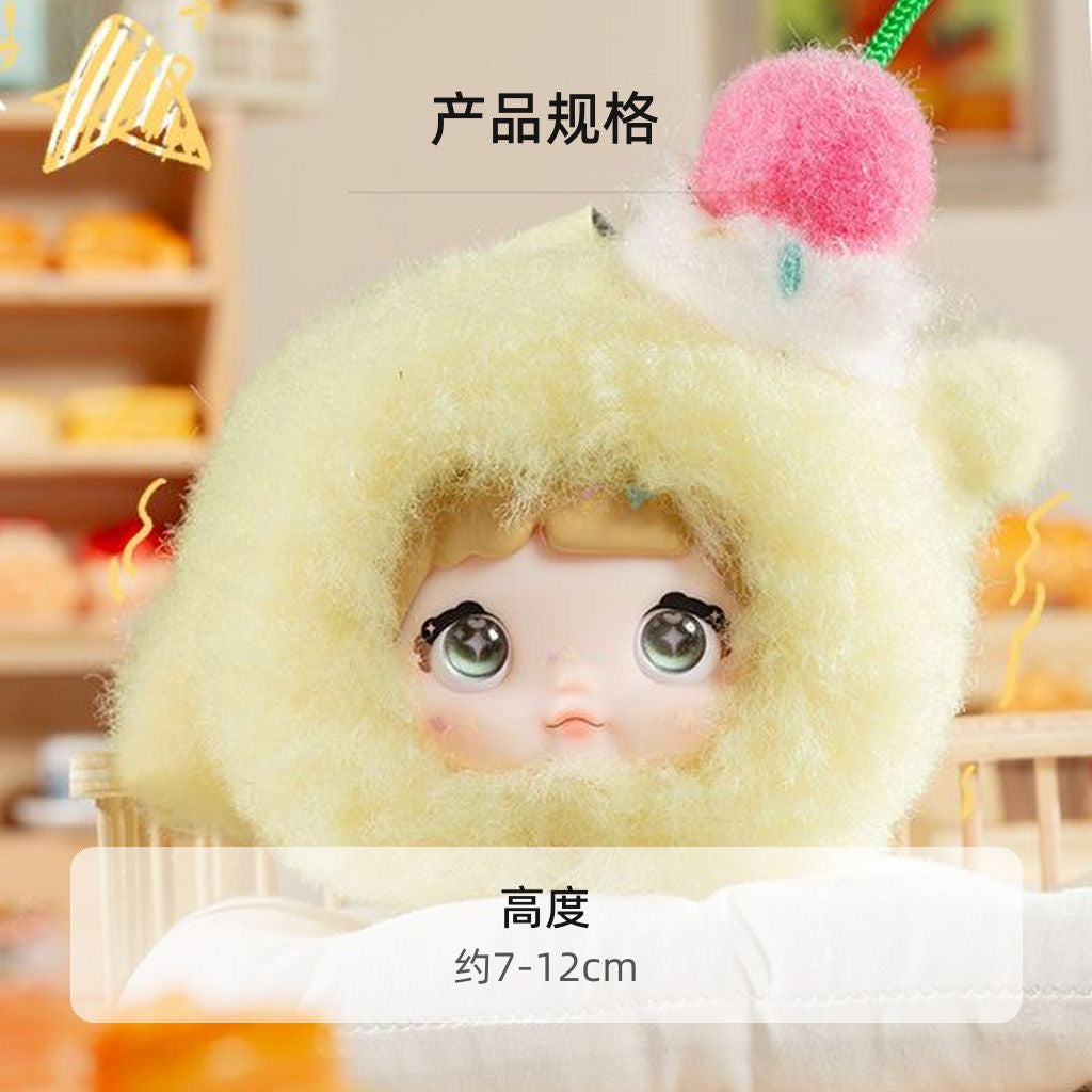 Nommi "100% Sweetness" Series Plush Blind Box – 9 Regular + 1 Hidden Edition Collectible Keychain Figures
