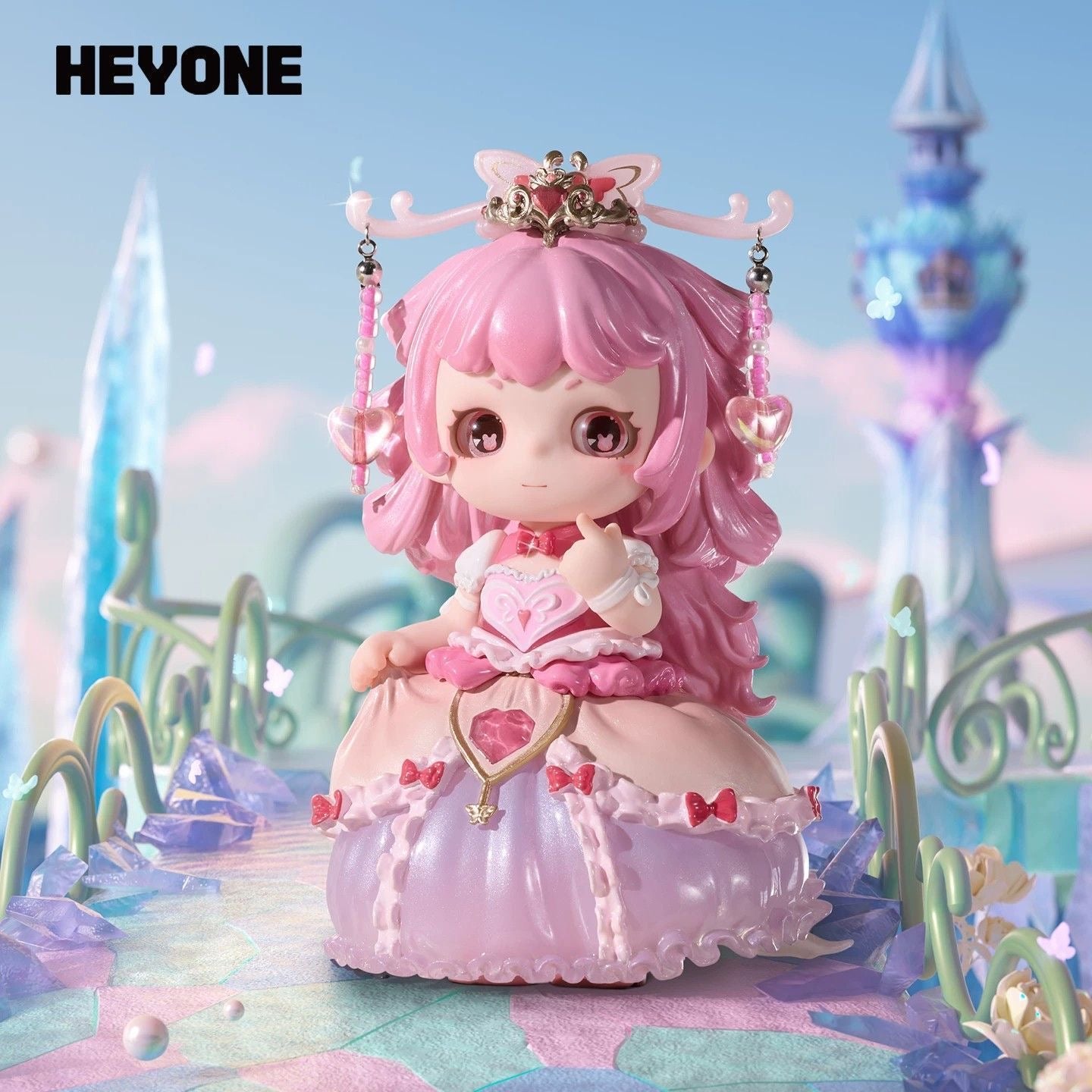 HEYONE Qiaoqiao "Luminous Chronicle Dream" Series Blind Box – 6 Regular + 1 Hidden Edition Collectible Figures