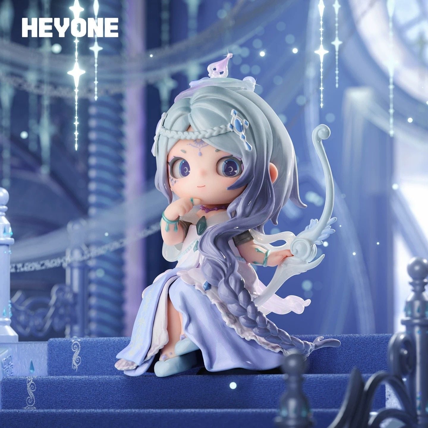 HEYONE Qiaoqiao "Luminous Chronicle Dream" Series Blind Box – 6 Regular + 1 Hidden Edition Collectible Figures