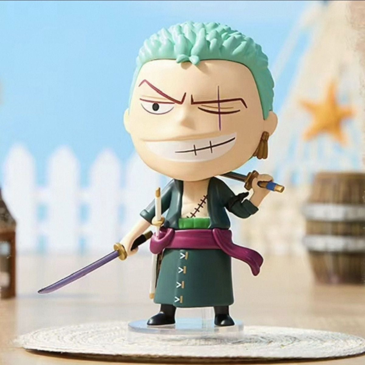 MINISO One Piece Classic Characters Series Blind Box – 6 Regular + 1 Hidden Edition Collectible Figures