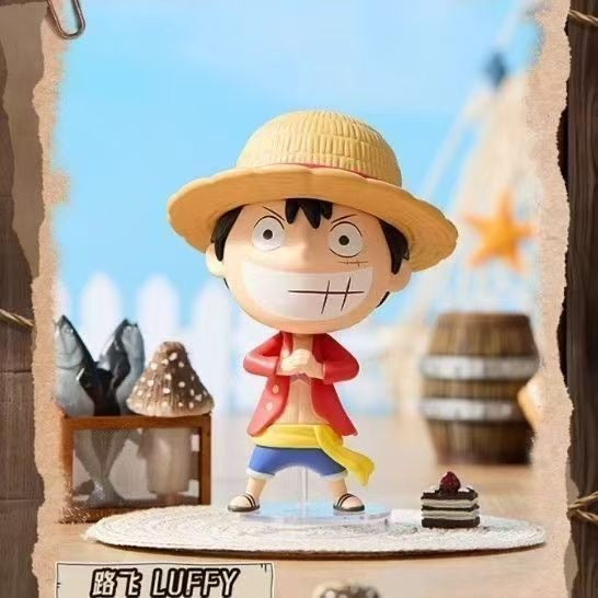MINISO One Piece Classic Characters Series Blind Box – 6 Regular + 1 Hidden Edition Collectible Figures
