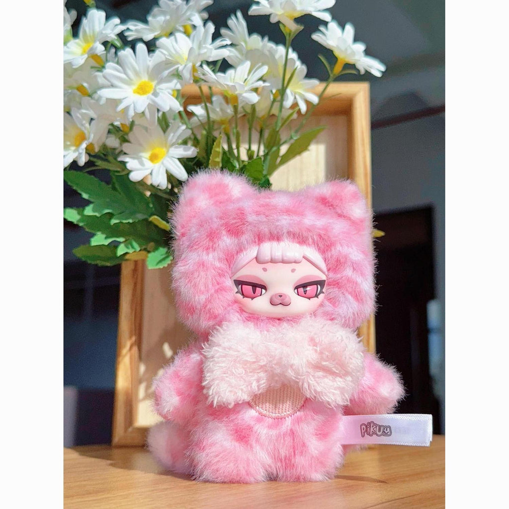 PIKU "The Week" Series Plush Keychain Blind Box – 6 Regular + 1 Hidden Edition Collectible Keychain Figures