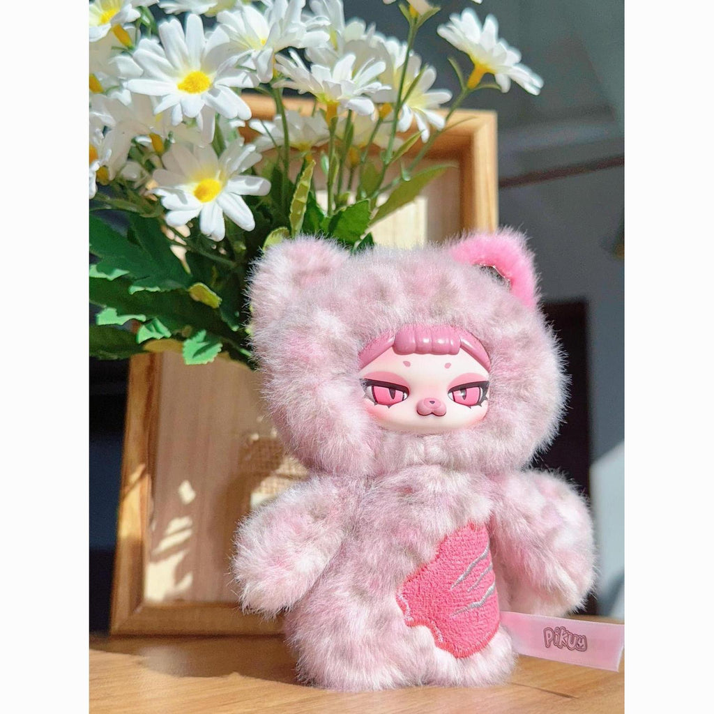 PIKU "The Week" Series Plush Keychain Blind Box – 6 Regular + 1 Hidden Edition Collectible Keychain Figures