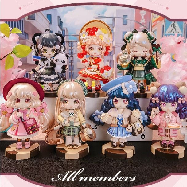 KOKOYA "Encounter Poetry" Series Blind Box – 6 Regular + 1 Hidden Edition Collectible Figures