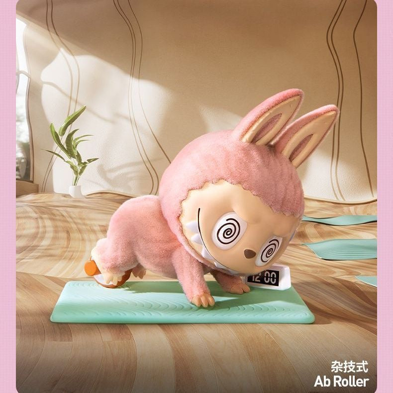 POP MART THE MONSTERS LABUBU Lazy Yoga Series Blind Box – 10 Regular + 1 Hidden Edition Collectible Figures