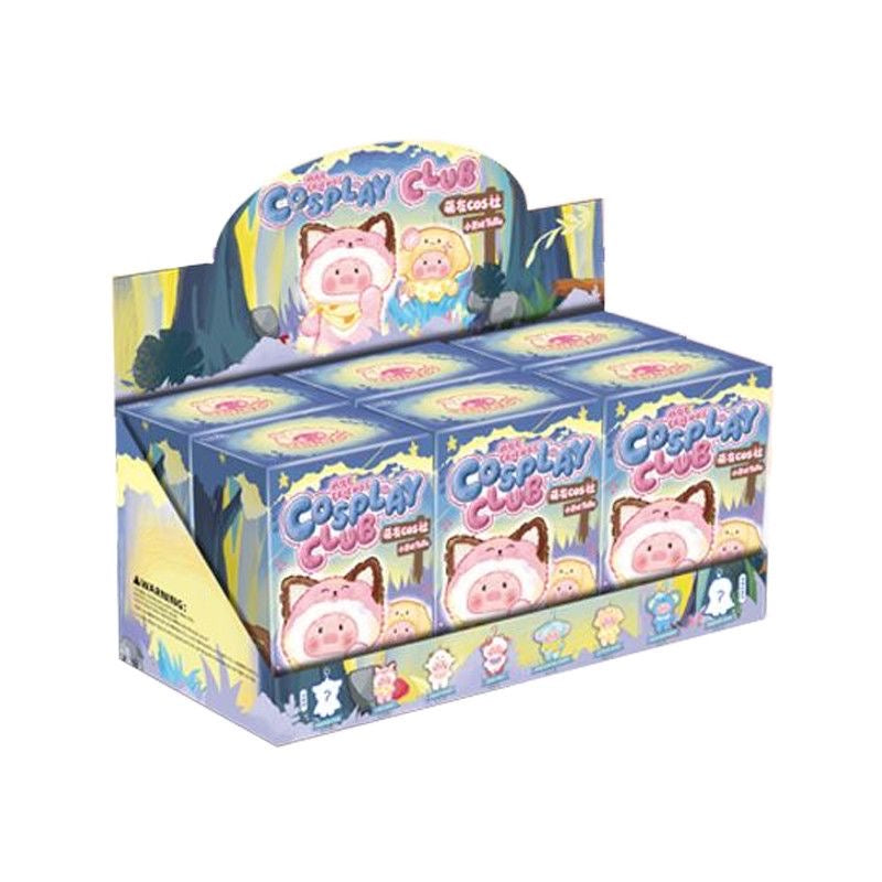 Little Knot TuTu - Moe Friends Cos Club Series Plush Blind Box – 6 Regular + 2 Hidden Edition Collectible Keychain Figures