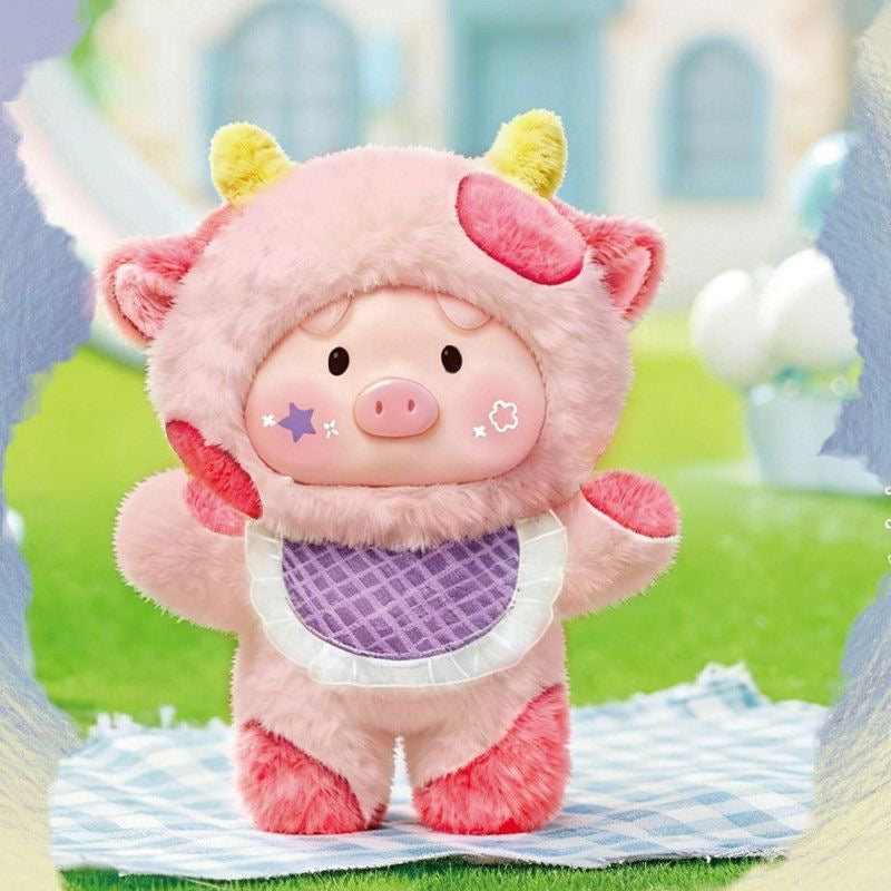 Little Knot TuTu - Moe Friends Cos Club Series Plush Blind Box – 6 Regular + 2 Hidden Edition Collectible Keychain Figures