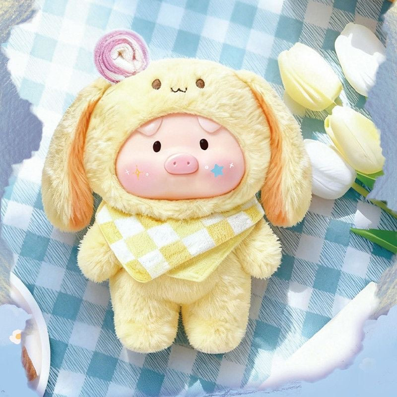 Little Knot TuTu - Moe Friends Cos Club Series Plush Blind Box – 6 Regular + 2 Hidden Edition Collectible Keychain Figures