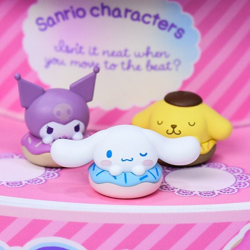 Sanrio Donut Series Blind Bag – Collectible Mini Figures (One blind bag-6 pieces)
