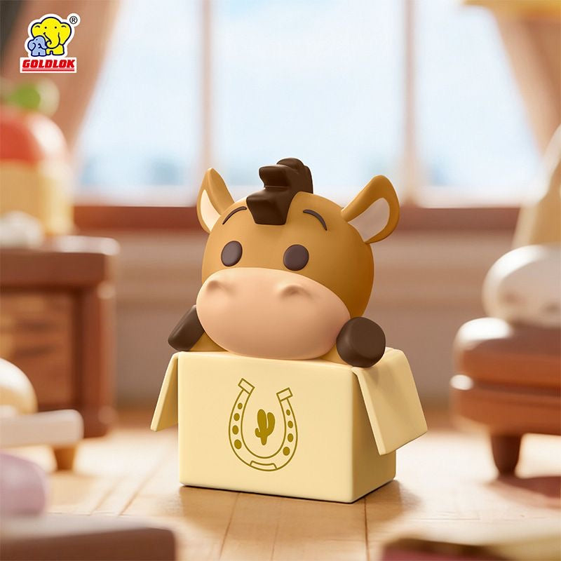 Beast Kingdom MEA-089 Disney Pixar Toy Story Peek-a-Boo / Hide-and-Seek Series Blind Box – 6 Regular + 1 Hidden Edition Collectible Figures
