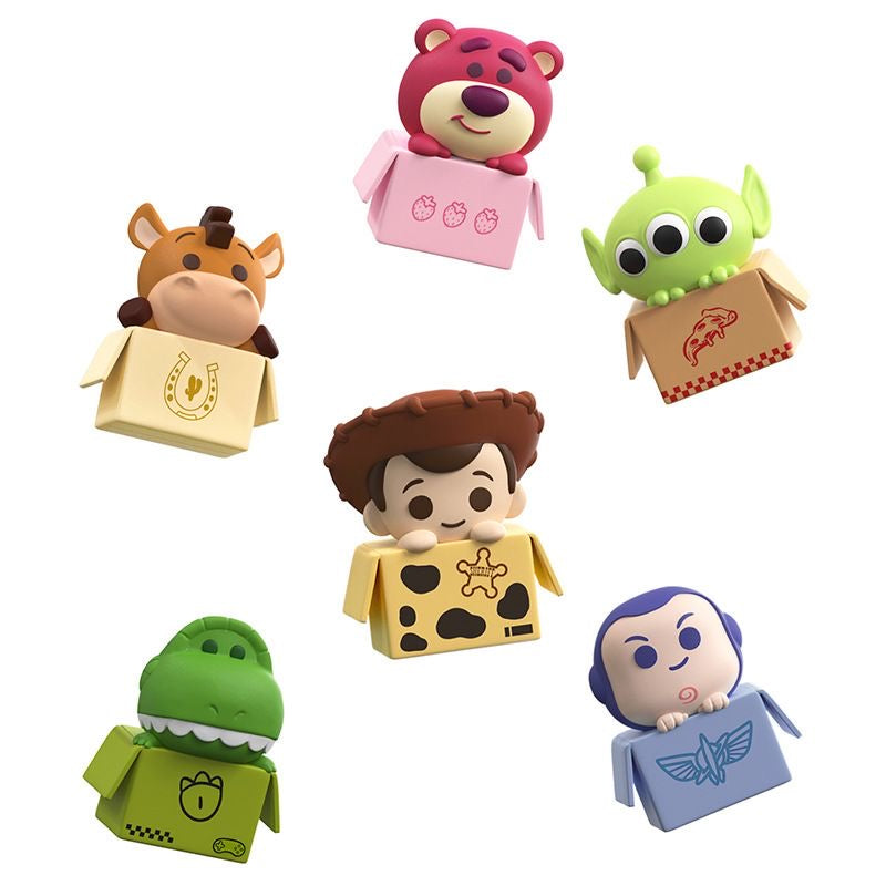 Beast Kingdom MEA-089 Disney Pixar Toy Story Peek-a-Boo / Hide-and-Seek Series Blind Box – 6 Regular + 1 Hidden Edition Collectible Figures