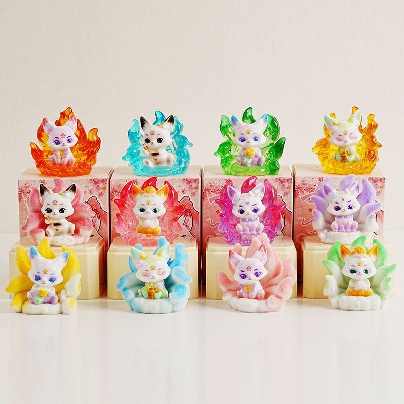 Ancient Nine-Tailed Fox Series 6th Edition Blind Box – Collectible Resin Figurines