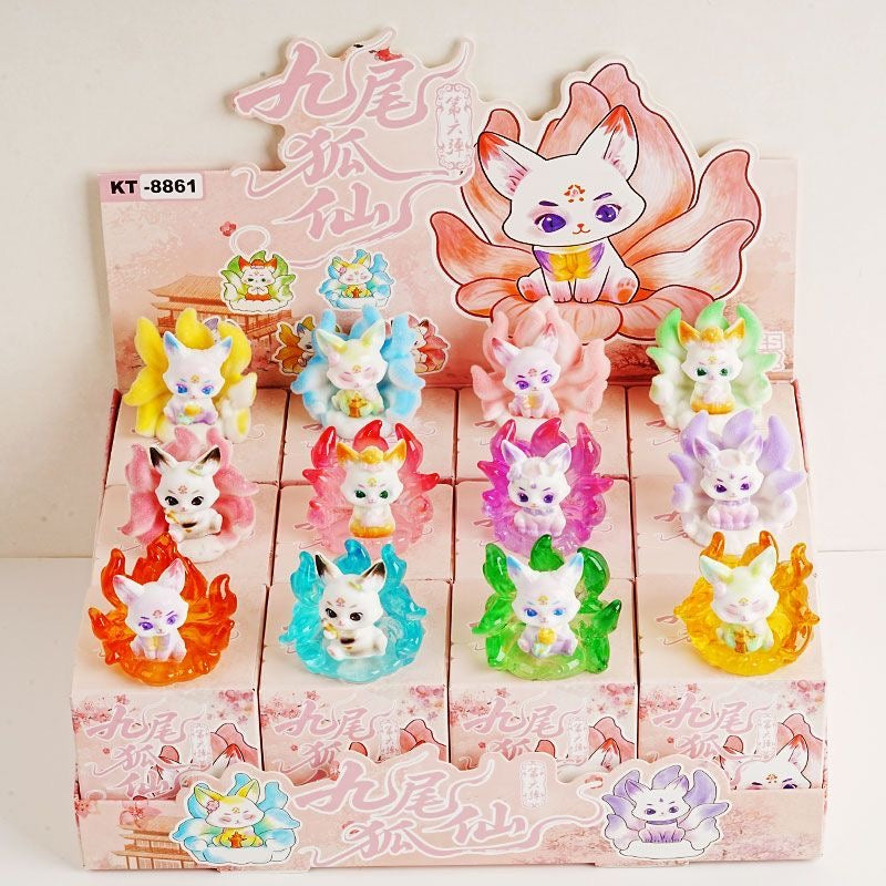 Ancient Nine-Tailed Fox Series 6th Edition Blind Box – Collectible Resin Figurines