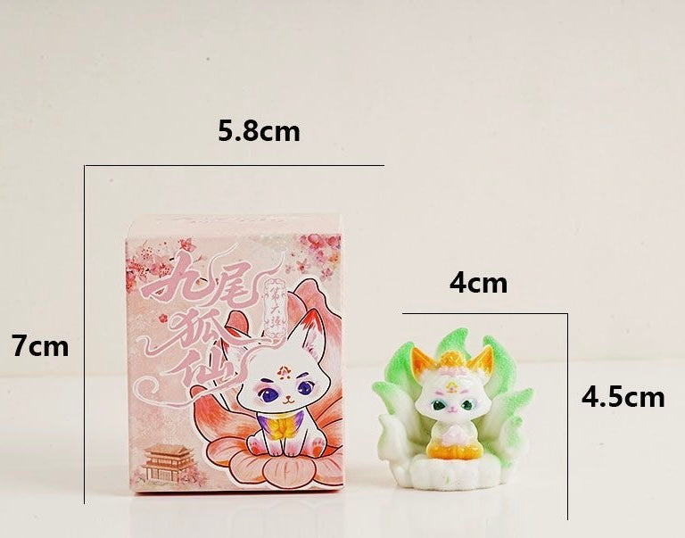 Ancient Nine-Tailed Fox Series 6th Edition Blind Box – Collectible Resin Figurines